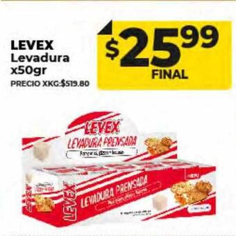 Supermayorista Vital Levex levadura oferta