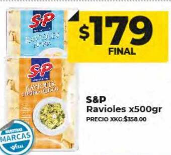 Supermayorista Vital S&p ravioles oferta