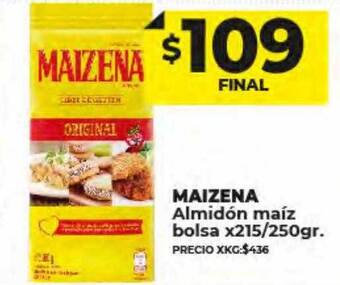 Supermayorista Vital Maizena almidón maíz bolsa oferta