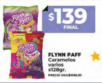 Supermayorista Vital Flynn paff caramelos varios oferta