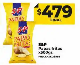 Supermayorista Vital S&p papas fritas oferta