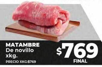 Supermayorista Vital Matambre de novillo oferta