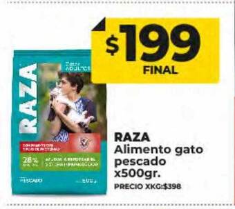Supermayorista Vital Raza alimento gato pescado oferta