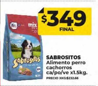 Supermayorista Vital Sabrositos alimento perro cachorros ca po ve oferta