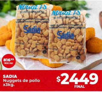 Supermayorista Vital Sadia nuggets de pollo oferta