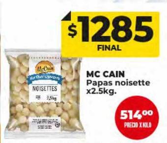 Supermayorista Vital Mc cain papas noisette oferta