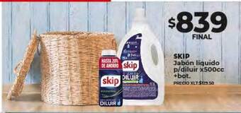 Supermayorista Vital Skip jabón líquido p diluir oferta