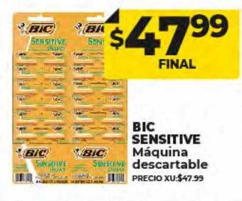 Supermayorista Vital Bic sensitive máquina descartable oferta