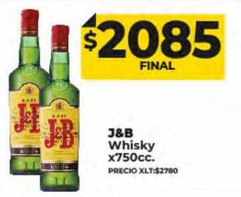 Supermayorista Vital J&b whisky oferta