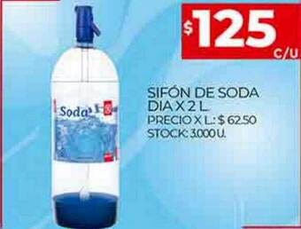 Supermercados DIA Sifón de soda dia oferta