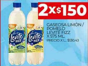 Supermercados DIA Gaseosa limón pomelo levité fizz oferta