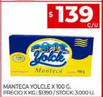 Supermercados DIA Manteca yolcle oferta