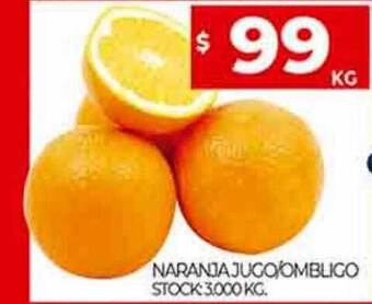 Supermercados DIA Naranja jugo ombligo oferta