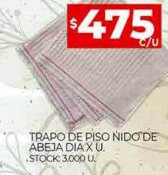 Supermercados DIA Trapo de piso nido de abeja dia oferta