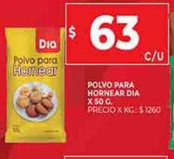 Supermercados DIA Polvo para hornear dia oferta