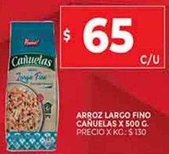 Supermercados DIA Arroz largo fino cañuelas oferta