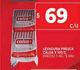 Supermercados DIA Levadura fresca calsa oferta