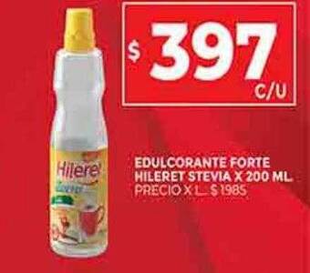 Supermercados DIA Edulcorante forte hileret stevia oferta