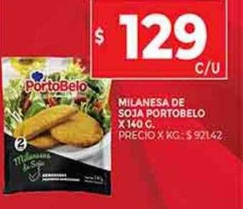 Supermercados DIA Milanesa de soja portobelo oferta