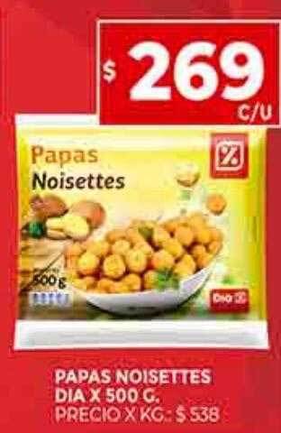 Supermercados DIA Papas noisettes dia oferta