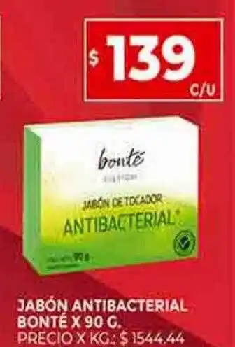 Supermercados DIA Jabón antibacterial bonté oferta