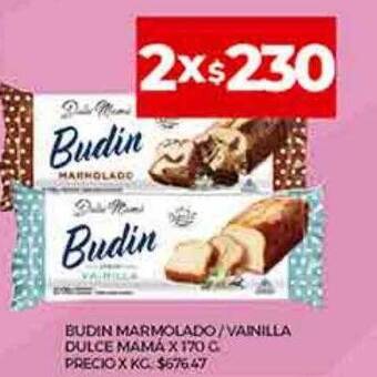 Supermercados DIA Budin marmolado vainilla dulce mamá oferta