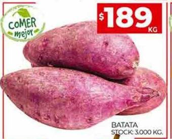 Supermercados DIA Batata oferta