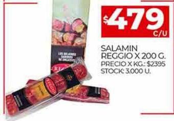 Supermercados DIA Salamin reggio oferta