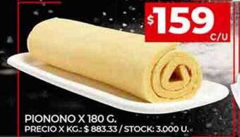 Supermercados DIA Pionono oferta
