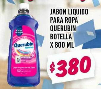 Supermercados Zeta Jabon liquido para ropa querubin botella oferta