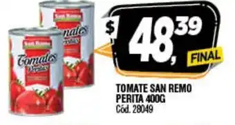 Supermercados Yaguar Tomate San Remo Perita 400g oferta