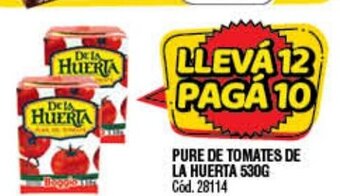 Supermercados Yaguar De La Huerta Pure De Tomates 530g oferta