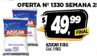 Supermercados Yaguar Azucar x 1kg oferta