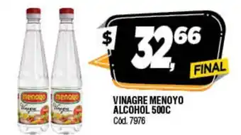 Supermercados Yaguar Menoyo Vinagre Alcohol 500c oferta