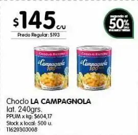 Jumbo Choclo la campagnola lata 240g oferta