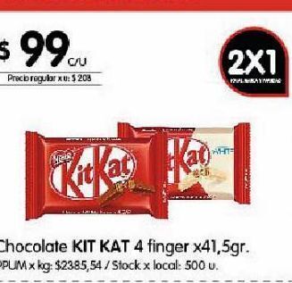 Disco Chocolate kit kat oferta