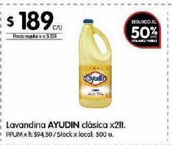Disco Lavandina ayudin oferta