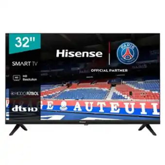 Musimundo Smart tv hisense 32 pulgadas hd 32a421gsv oferta