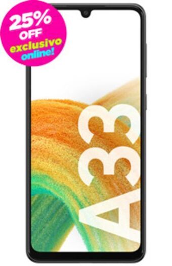 Claro Samsung galaxy a33 128gb oferta