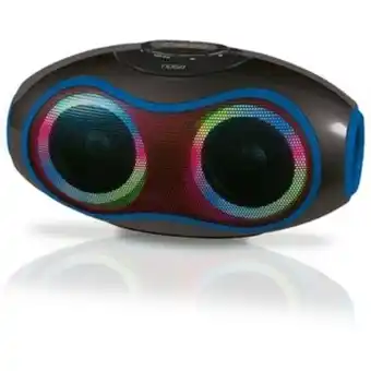 Parlante bluetooth portatil recargable led new noga net