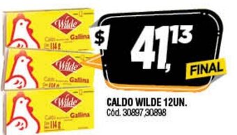 Supermercados Yaguar Wilde Caldo 12un oferta