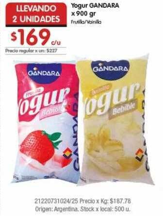 Disco Yogur gandara oferta