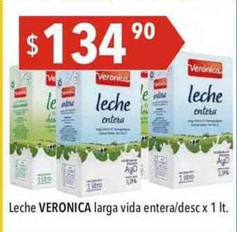 Hergo Leche veronica larga vida entera desc oferta