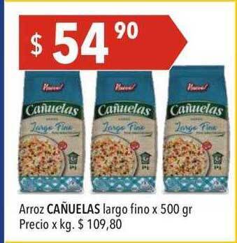 Hergo Arroz cañuelas largo fino oferta