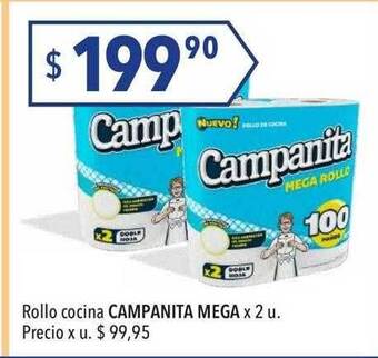 Hergo Rollo cocina campanita mega oferta