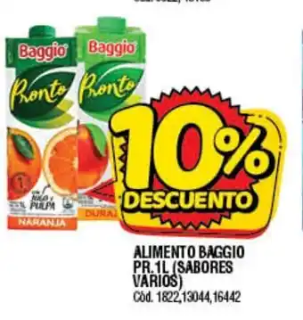 Supermercados Yaguar Baggio Alimento Pr.1L oferta
