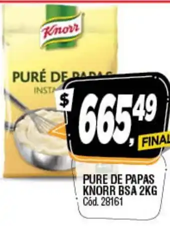 Supermercados Yaguar norr Pure De Papas BSA 2kg oferta