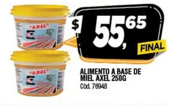Supermercados Yaguar Axel Alimento A Base De Miel 250g oferta
