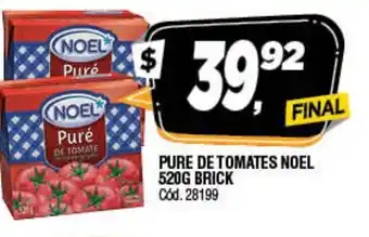 Supermercados Yaguar Noel De Tomates 520g Brick oferta