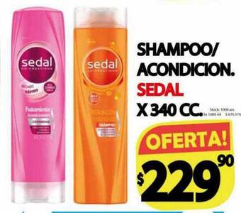 Supermercados Becerra Shampoo acondicion. sedal oferta